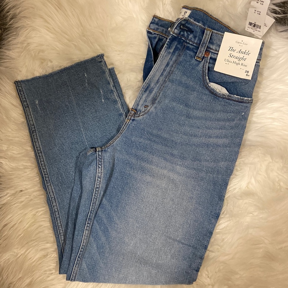 ABERCROMBIE: The Ankle Straight, Curve Love